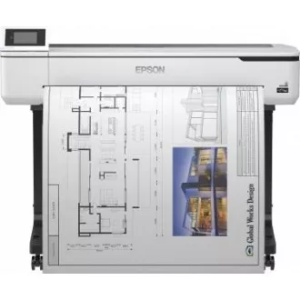 Epson SureColor/SC-T5100/Print/Tinta/Roll/LAN/Wi-Fi Dir/USB