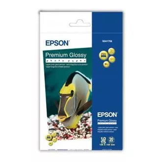 EPSON Premium fényes fotópapír 10x15,255g(20lis)