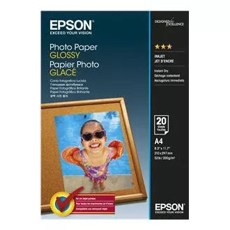 EPSON Fényes fotópapír A4 20 lap