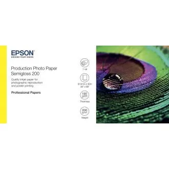 EPSON Production Photo Paper Semigloss 200 36 "x30m 36 "x30m EPSON Production Photo Paper Semigloss 200 36 "x30m 36 "x30m