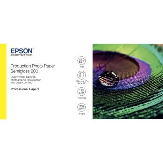EPSON Production Photo Paper Semigloss 200 félfényes papír 44 "x30m