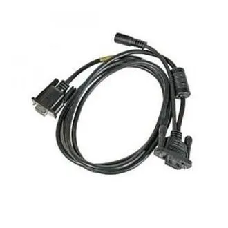 Kábel: RS232, fekete, DB9, 5V, 2,9m (9,5') egyenes, külső IO Kábel: RS232, fekete, DB9, 5V, 2,9m (9,5') egyenes, külső IO