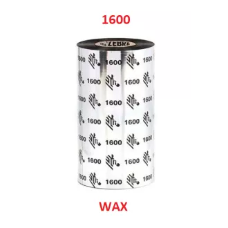 Zebra TT szalag Wax szélessége 110mm, hossza 450m