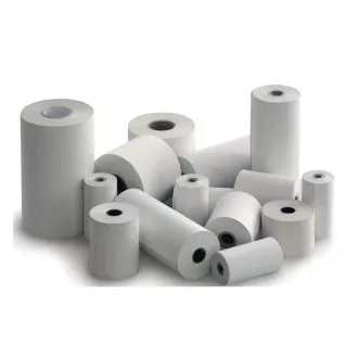 Hőpapír szélessége 57mm, tekercs hossza 27m, üreges 17mm (a tekercs átmérője 50mm-ig) 10 csomag (CHD, 150TE)