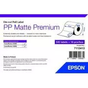 PP matt címke prémium, 76mm x 51mm, 535 címke