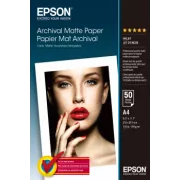 EPSON A4, archív matt papír (50 lap)