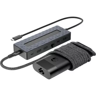 HP Univ. USB-C hub és laptop töltő kombó-EURO