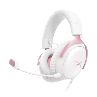 HP HyperX Cloud III WHT/PNK játékfejhallgató