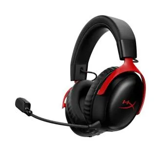 HyperX Cloud III S fejhallgató PC-hez, PS5/4 – fekete/piros HyperX Cloud III S fejhallgató PC-hez, PS5/4 – fekete/piros