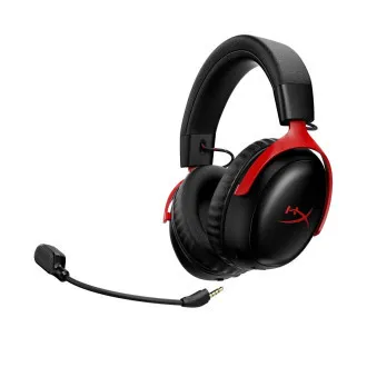 HyperX Cloud III S fejhallgató PC-hez, PS5/4 – fekete/piros HyperX Cloud III S fejhallgató PC-hez, PS5/4 – fekete/piros