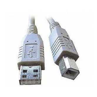 USB kábel AB típusú, 3m hosszú HQ Fekete USB kábel AB típusú, 3m hosszú HQ Fekete