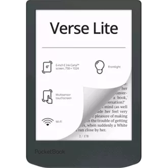 E-book POCKETBOOK 619 Verse Light, éjfekete szürke
