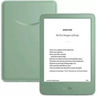 E-könyv Amazon Kindle Touch 2024 (16 GB), matcha, reklámmal