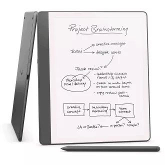 E-könyv Amazon Kindle Scribe 2024 (16 GB), prémium toll, volfrám, ADÁS NÉLKÜL
