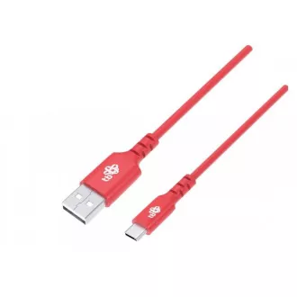 TB USB C kábel 1m piros