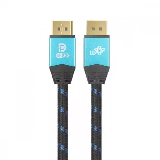 TB fonott DisplayPort 2.1 kábel, 2m