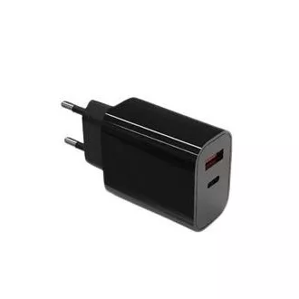 TB Touch USB-C   USB-A fekete töltő