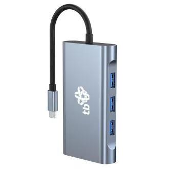 TB Touch USB C 8v1 - HDMI 2x, USB, VGA, RJ45, PD, RJ45, PD
