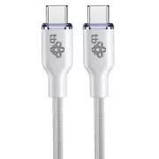 TB USB C - USB C 60W Glamour kábel 1,5m fehér