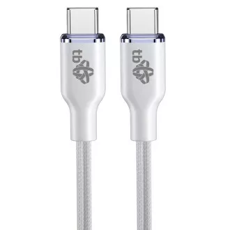 TB USB C - USB C 60W Glamour kábel 1,5m fehér