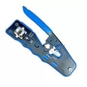 W-Star krimpelő fogó RJ45 EZ WS7318R professzionális fogó Cat7, Cat6, Cat5, STP, Cat7, Cat6, Cat5, STP