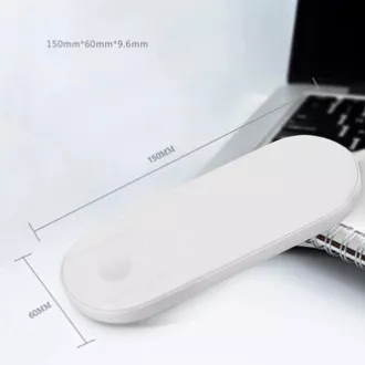 2in1 vezeték nélküli töltő, telefonhoz és Apple Watch-hoz, fehér, 5V, 10W, Qi 2in1 vezeték nélküli töltő, telefonhoz és Apple Watch-hoz, fehér, 5V, 10W, Qi