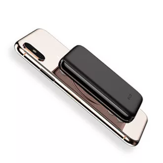 Powerton, power bank vezeték nélküli töltéssel, Li-Pol, 5V, telefon/tablet töltés, WBP5, 5000mAh, tapadókorongok a telefonra való felragasztáshoz, és a telefonra való felragasztáshoz. Powerton, power bank vezeték nélküli töltéssel, Li-Pol, 5V, telefon/tablet töltés, WBP5, 5000mAh, tapadókorongok a telefonra való felragasztáshoz, és a telefonra való felragasztáshoz.