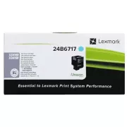 Lexmark 24B6717 - toner, cyan (azúrkék)