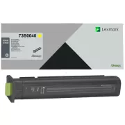Lexmark 73B0040 - toner, yellow (sárga)