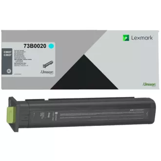 Lexmark 73B0020 - toner, cyan (azúrkék)