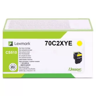 Lexmark 70C2XYE - toner, yellow (sárga)