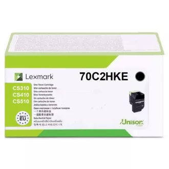Lexmark 70C2HKE - toner, black (fekete )
