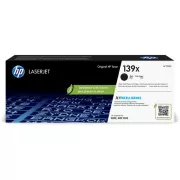 HP 139X (W1390X) - toner, black (fekete )