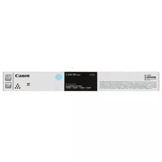 Canon CEXV-58 (3767C002) - toner, cyan (azúrkék)