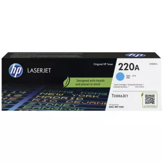 HP 220A (W2201A) - toner, cyan (azúrkék)