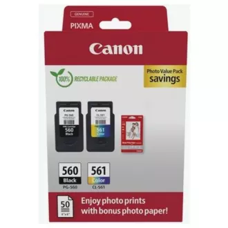 Canon PG-560 (3713C008) - patron, black + color (fekete + színes)