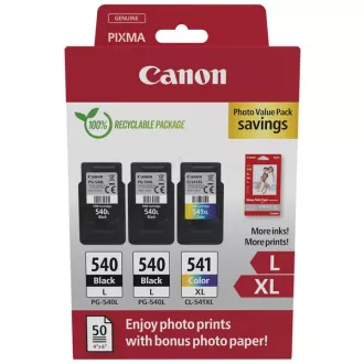 Canon PG-540-Lx2/CL541XL (5224B015) - patron, black + color (fekete + színes)