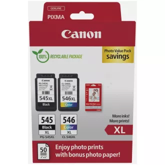 Canon PG-545-XL (8286B012) - patron, black + color (fekete + színes)