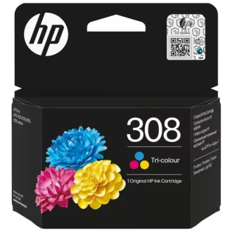 HP 308 (7FP20UE#301) - patron, color (színes)