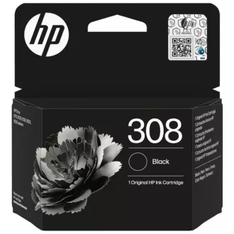 HP 308 (7FP21UE#301) - patron, black (fekete)