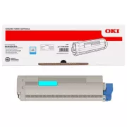 Oki 45862839 - toner, cyan (azúrkék)