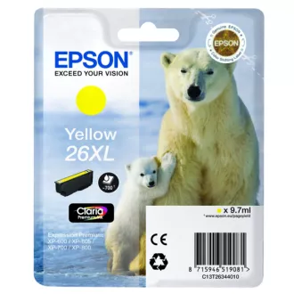 Epson T2634 (C13T26344022) - patron, yellow (sárga) Epson T2634 (C13T26344022) - patron, yellow (sárga)