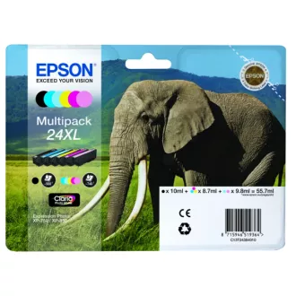 Epson T2438 (C13T24384011) - patron, black + color (fekete + színes)