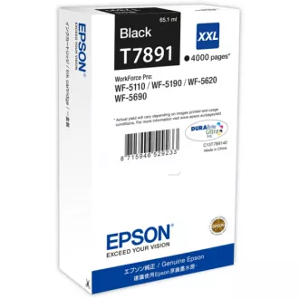 Epson T7891 (C13T789140) - patron, black (fekete)