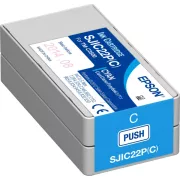 Epson C33S020602 - patron, cyan (azúrkék)