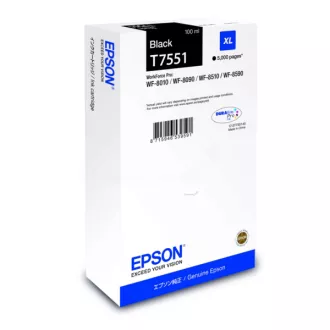 Epson T7551 (C13T75514N) - patron, black (fekete)