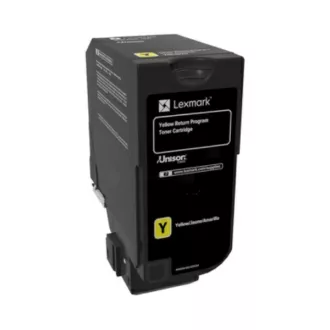 Lexmark 74C2HY0 - toner, yellow (sárga)