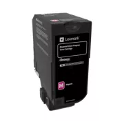 Lexmark 74C2SME - toner, magenta
