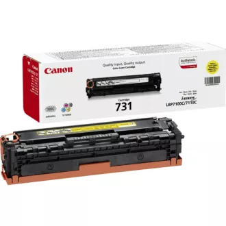 Canon 731 (6269B002) - toner, yellow (sárga) Canon 731 (6269B002) - toner, yellow (sárga)