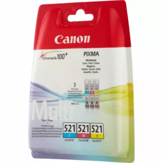 Canon CLI-521 (2934B011) - patron, color (színes)